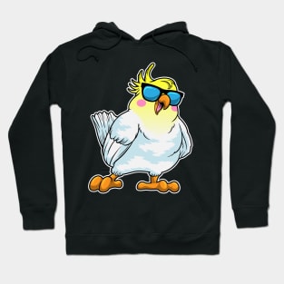 Parrot with Sunglasses Hoodie